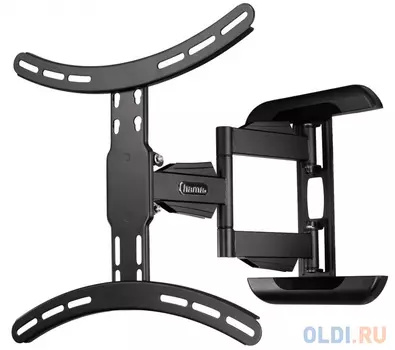 Кронштейн HAMA 118619 XL черный для ЖК ТВ 56" настенный VESA 400x400 max 25 кг