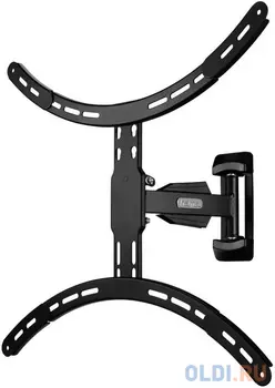 Кронштейн HAMA 118631 Fullmotion черный для ЖК ТВ 37"-65" настенный VESA 600x500