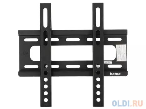 Кронштейн HAMA H-108714 L черный для ЖК ТВ до 46" настенный VESA 200x200 max 25 кг