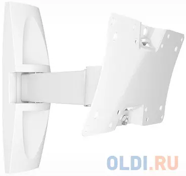 Кронштейн Holder LCDS-5063 белый для ЖК ТВ 19-32" настенный от стены 265мм наклон +15°/-25° поворот 90° до 30кг