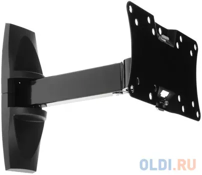 Кронштейн Holder LCDS-5063 черный для ЖК ТВ 19-32" настенный от стены 265мм наклон +15°/-25° поворот 90° до 30кг