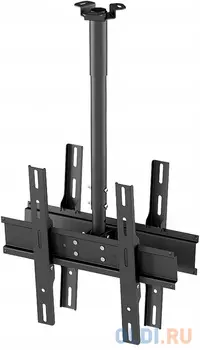 Кронштейн Holder PR-102-B черный для ЖК ТВ 32-65" потолочный фиксированный VESA 400x400 до 90 кг