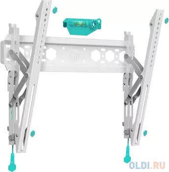 Кронштейн ONKRON/ 32-65'' макс 400*400 наклон +12? от стены: 35-145мм, макс вес 68,2кг, встр уровень, белый