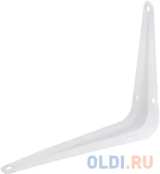 КРОНШТЕЙН УГЛОВОЙ БЕЛЫЙ 450 Х 400 ММ (10/30) "TECH-TOP"