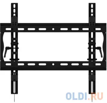 Кронштейн Wize T46A черный для 26"-46" настенный от стены 600мм наклон +15/-5° VESA 452x401 до 68кг