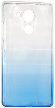 Крышка задняя для Huawei MATE 8 Силикон Синий