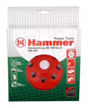 Чашка шлифовальная HAMMER