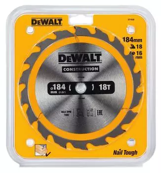 Диск пильный твердосплавный DEWALT
