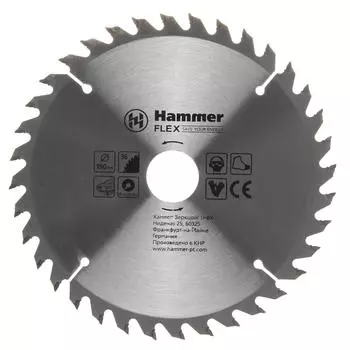 Диск пильный твердосплавный HAMMER