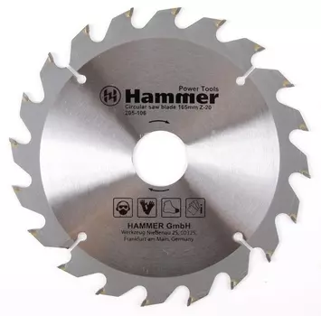 Диск пильный твердосплавный HAMMER