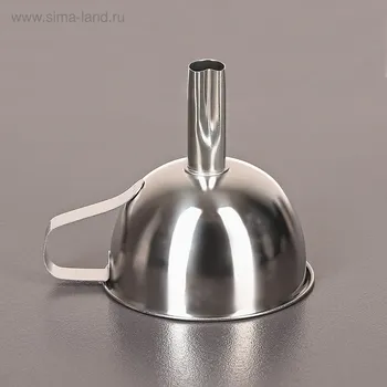 Воронка, d=11 см, с ручкой, нержавеющая сталь