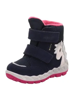 Сапоги superfit, цвет blau/pink