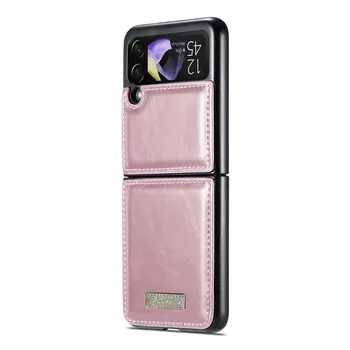 Модный кожаный чехол против пота для Samsung Galaxy Z Flip 4 Flip3 Flip4 5g Flip 3, аксессуары для мобильных телефонов, принципиально чехлы for Samsung z Flip 3 чёрный