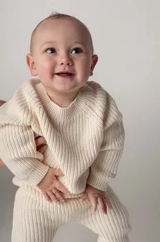 Donsje noenati Jade Sweater хлопковый свитер, бежевый