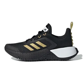 Детские кроссовки adidas LEGO x Sport Big Kid Black Gold Metallic Core-Black Cloud-White FY8444 37