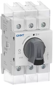 Выключатель-разъединитель CHINT 324158 NF2-40/3DIR 3P 40А со станд. ручкой на DIN-рейку или монтажную плату