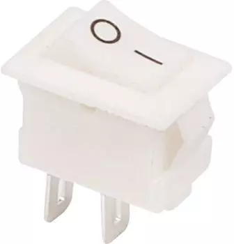 Выключатель Rexant 36-2012 клавишный 250V 3А (2с) ON-OFF белый Micro (RWB-101)