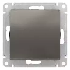 Выключатель Schneider Electric ATN000911 AtlasDesign, 1-клавишный, сх.1, 10АХ, механизм, сталь