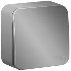 Выключатель Schneider Electric BLNVA101013 1-клавишный 10А, 250B, изолир. пластина Алюминий наруж