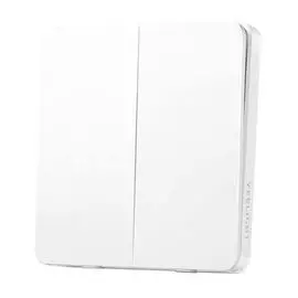 Выключатель Xiaomi Yeelight Smart Flex Switch YLKG13YL умный, 250V, 10A, управляет устройствами по Bluetooth (две клавиши)