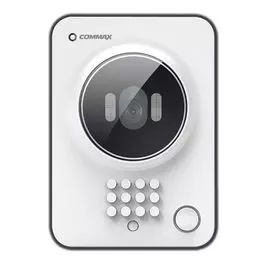 Вызывная панель COMMAX DRC-41QC - накладная; Корпус металлический, основание пластик;ПЗС Матрица 1/3" CCD, C-MOS;Формат видеосигнала PAL;LED-подсветк