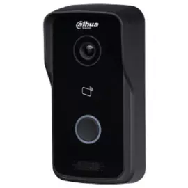 Вызывная панель Dahua DHI-VTO2111D-P-S2 с разрешением камеры 1мп и CMOS сенсором, WDR, угол обзора по горизонтали 107 градусов, черная