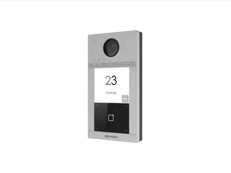 Вызывная панель HIKVISION DS-KV8113-WME1(C) 2Мп IP на одного абонента с ИК-подсветкой и Wi-Fi