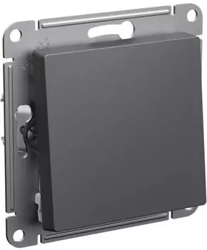 Выключатель одноклавишный Systeme Electric ATN001411 AtlasDesign сх.1, 10АХ, механизм, базальт