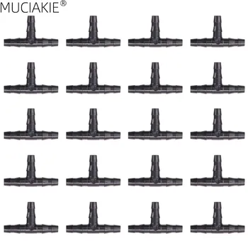 Капельный тройник MUCIAKIE черный 4 мм 20 шт