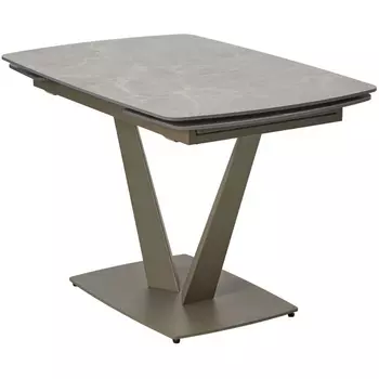 Стол ALATRI 120 MATT LATTE STONE SOLID CERAMIC / TAUPE, ®DISAUR M-City