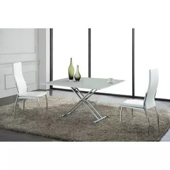 Стол B2166 белый лак ESF white gloss