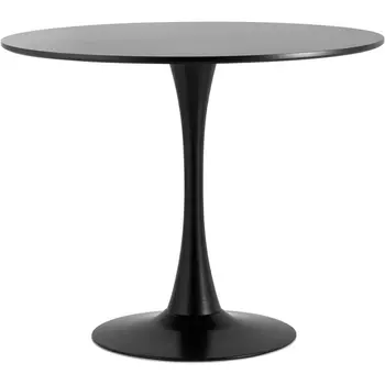 Стол Stool Group Tulip D90 черный УТ000036058
