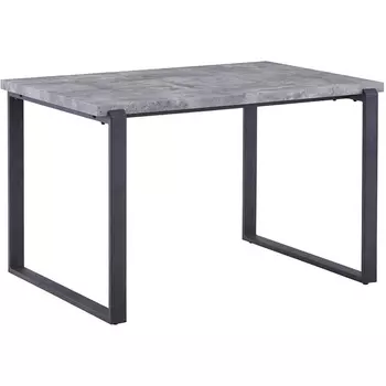 Стол 120x80x77см, серая лава Bradex Home Grey FR 0602