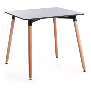 Стол (mod. T1003) (черный)/ (натуральный) (МДФ/дерево) Tetchair 113750 15174