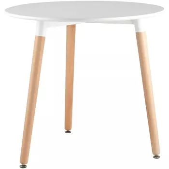 Стол круглый EAMES DST D80 белый Stool Group арт.УТ000039064