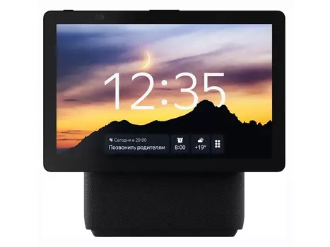 Умная колонка Яндекс.Станция Дуо Макс c Алисой, c Zigbee, Bluetooth, Wi-Fi, 60Вт, Черный, YNDX-00055BLK