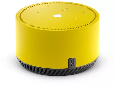 Умная колонка Яндекс.Станция Лайт c Алисой, Bluetooth, Wi-Fi, 5Вт, Желтый (Лимон), YNDX-00025Y