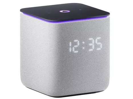 Умная колонка Яндекс.Станция Миди c Алисой, c Zigbee, Bluetooth, Wi-Fi, 24Вт, Серый, YNDX-00054GRY