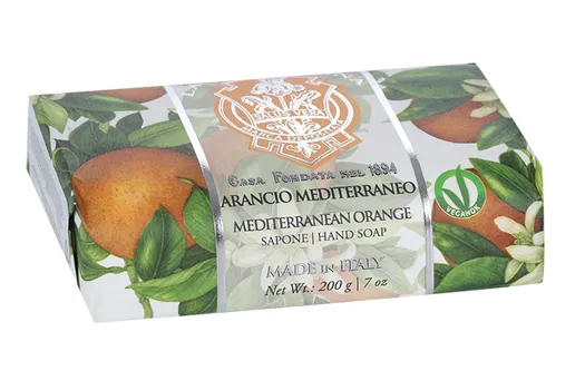 Мыло LA FLORENTINA Mediterranean Orange средиземноморский апельсин, 200 г