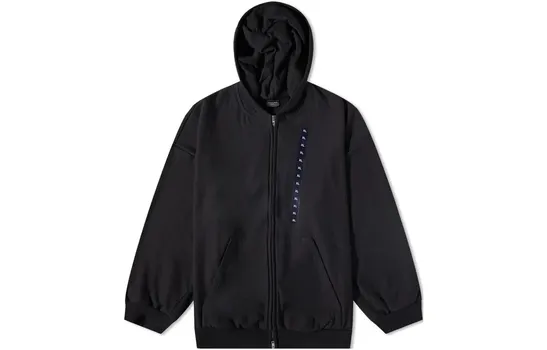 Свитшот мужской Balenciaga на молнии, черный