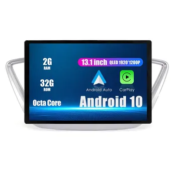 Android Радио 13,1 Автомобильное стереонавигационное головное устройство Мультимедийный плеер GPS для Hyundai Verna 2016-2018 13.1 оранжевый