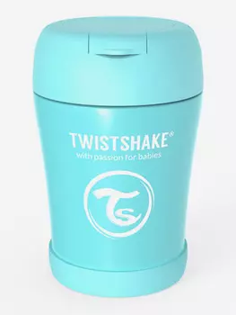 Контейнер-термос Twistshake для еды 350 мл, Голубой