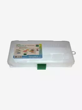 Коробка рыболовная для приманок Fisherbox 216 sh (22х12х02) slim, Белый
