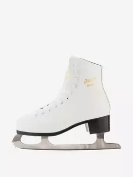 Коньки фигурные женские Graf Davos Gold, 2020-21, Белый, размер 41