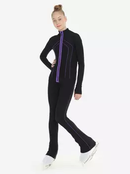Костюм спортивный для фигуристов "КАНТ 2" IceDress, Черный