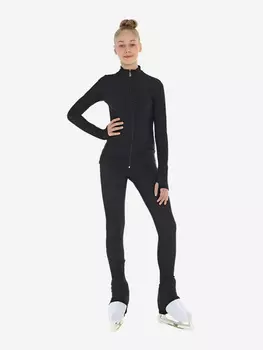 Костюм спортивный для фигуристов "НУАР" IceDress, Черный