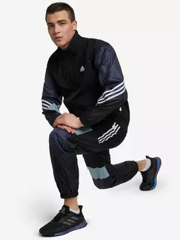 Костюм спортивный мужской adidas Future Retro, Черный, размер 48-50