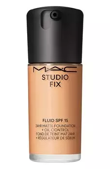 Тональная основа Studio Fix Fluid SPF 15 24HR Matte Foundation + Oil Control, NC35 (30ml) MAC