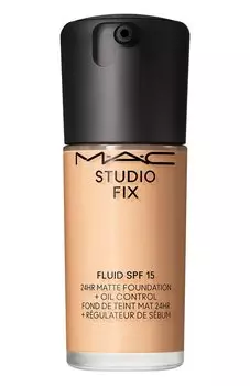 Тональная основа Studio Fix Fluid SPF 15 24HR Matte Foundation + Oil Control, NC17 (30ml) MAC