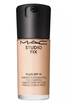 Тональная основа Studio Fix Fluid SPF 15 24HR Matte Foundation + Oil Control, NC10 (30ml) MAC